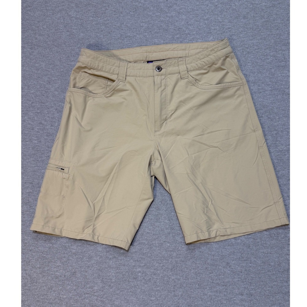 Patagonia Mens Quandary Shorts 34 El Cap Khaki Tan Hiking Outdoor 57825 SP15